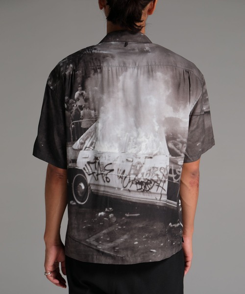 DELUXE(デラックス)の「DELUXE x Allan Potter Shirts(シャツ/ブラウス・メンズ・ネイビー/ブラック・LARGE/MEDIUM/SMALL)」の4枚目の写真