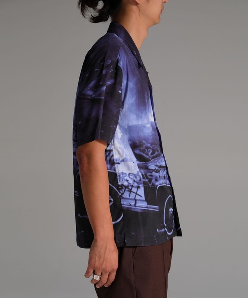 DELUXE(デラックス)の「DELUXE x Allan Potter Shirts(シャツ/ブラウス・メンズ・ネイビー/ブラック・LARGE/MEDIUM/SMALL)」の8枚目の写真