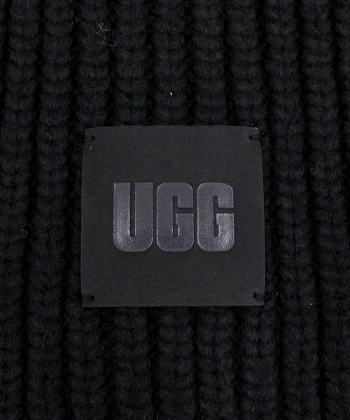 UGG(アグ)の「チャンキーリブスカーフ ニット マフラー W CHUNKY RIB SCARF(マフラー・レディース・キャメル/ライトグレー/ブラック・O/S)」の6枚目の写真