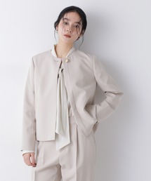 NANO universe（ナノユニバース）の「デイリーファンクション ノーカラージャケット(セットアップ可)（ノーカラージャケット）」