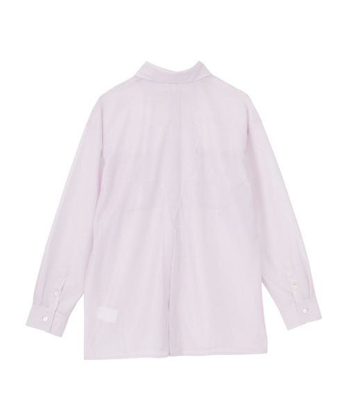 CONVERSE TOKYO（コンバーストウキョウ）の「STAR★ PATCH GLITTER SHEER SHIRT（シャツ/ブラウス・レディース・アイボリー/ブルー/ネイビー/ピンク・FREE）」の5枚目の写真