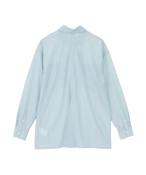 CONVERSE TOKYO（コンバーストウキョウ）の「STAR★ PATCH GLITTER SHEER SHIRT（シャツ/ブラウス・レディース・アイボリー/ブルー/ネイビー/ピンク・FREE）」の7枚目の写真