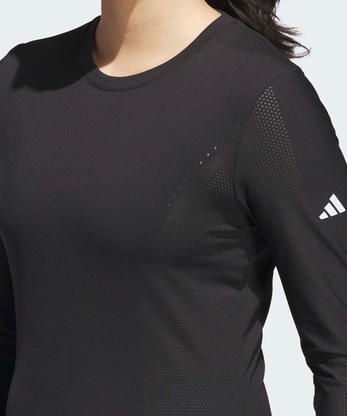 adidas(アディダス)の「アルティメット365 ツアー エンジニアード 長袖 スリム トップス【adidas Golf/アディダスゴルフ】(Tシャツ/カットソー・レディース・ブラック・X-SMALL/X-LARGE/SMALL/MEDIUM/LARGE/XX-LARGE)」の4枚目の写真
