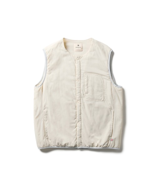 Snow Peak(スノーピーク)の「Snow Peak / Flexible Insulated Vest フレキシブル 断熱 ベスト(ベスト・メンズ・ブラック/チャコール/グレイッシュベージュ/ホワイト・XL/L/M/S/1)」の15枚目の写真