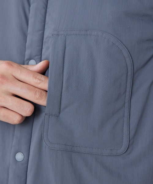 Snow Peak(スノーピーク)の「Snow Peak / Flexible Insulated Vest フレキシブル 断熱 ベスト(ベスト・メンズ・ブラック/チャコール/グレイッシュベージュ/ホワイト・XL/L/M/S/1)」の12枚目の写真