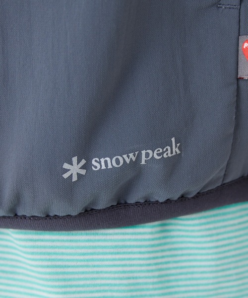 Snow Peak(スノーピーク)の「Snow Peak / Flexible Insulated Vest フレキシブル 断熱 ベスト(ベスト・メンズ・ブラック/チャコール/グレイッシュベージュ/ホワイト・XL/L/M/S/1)」の14枚目の写真
