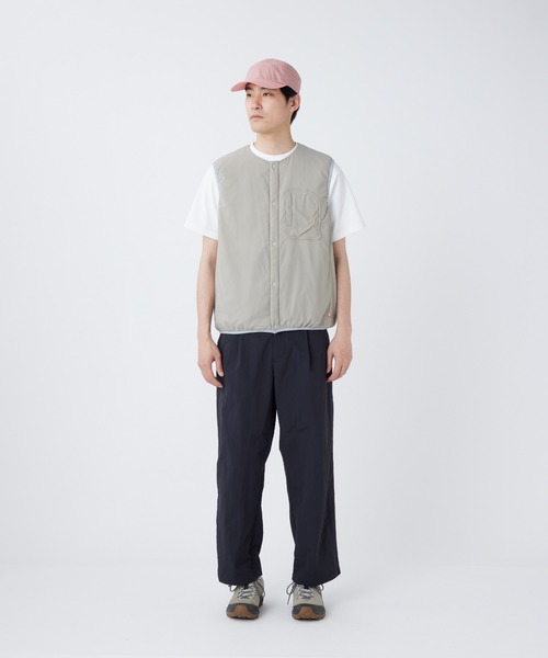 Snow Peak(スノーピーク)の「Snow Peak / Flexible Insulated Vest フレキシブル 断熱 ベスト(ベスト・メンズ・ブラック/チャコール/グレイッシュベージュ/ホワイト・XL/L/M/S/1)」の7枚目の写真