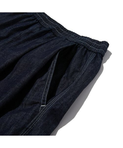 PENFIELD(ペンフィールド)の「TWO TUCK DENIM WIDE HALF PANTS INDIGO_FP2WP51U(その他パンツ・レディース・その他・M/L/XL)」の5枚目の写真