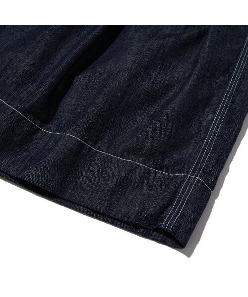 PENFIELD(ペンフィールド)の「TWO TUCK DENIM WIDE HALF PANTS INDIGO_FP2WP51U(その他パンツ・レディース・その他・M/L/XL)」の6枚目の写真