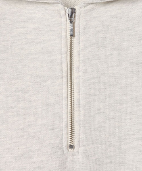 Heather(ヘザー)の「ハーフZIPチュニック裏毛スウェット 640681(スウェット・レディース・オートミール/ネイビー/グレー系その他・FREE)」の14枚目の写真