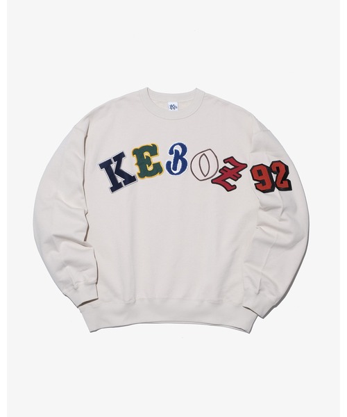 KEBOZ（ケボズ）の「SMR SWEAT CREWNECK（スウェット・メンズ・イエロー/チャコールグレー/クリーム/ネイビー・XL/L/M/S/2XL）」の17枚目の写真