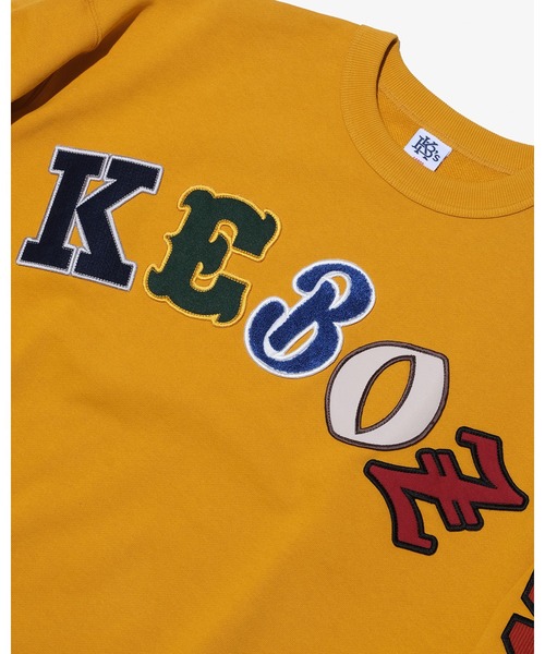 KEBOZ（ケボズ）の「SMR SWEAT CREWNECK（スウェット・メンズ・イエロー/チャコールグレー/クリーム/ネイビー・XL/L/M/S/2XL）」の14枚目の写真