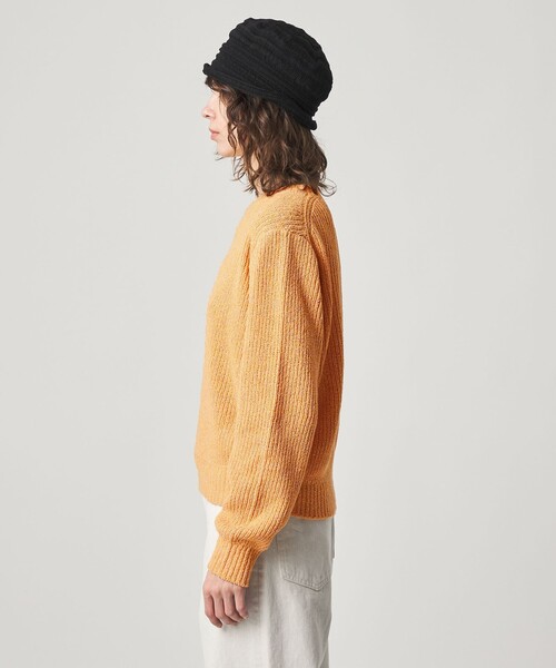 Steven Alan(スティーブンアラン)の「<Steven Alan>ブークレヤーン ニット プルオーバー(ニット/セーター・レディース・ターコイズブルー/イエロー・FREE)」の9枚目の写真