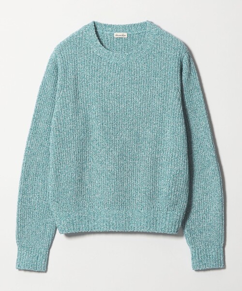 Steven Alan(スティーブンアラン)の「<Steven Alan>ブークレヤーン ニット プルオーバー(ニット/セーター・レディース・ターコイズブルー/イエロー・FREE)」の11枚目の写真