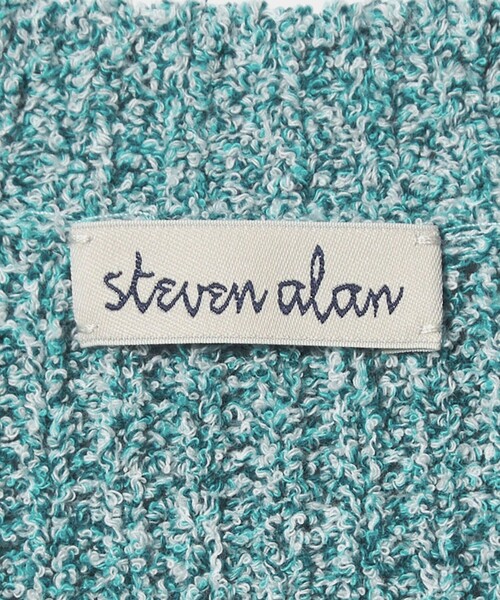 Steven Alan(スティーブンアラン)の「<Steven Alan>ブークレヤーン ニット プルオーバー(ニット/セーター・レディース・ターコイズブルー/イエロー・FREE)」の17枚目の写真