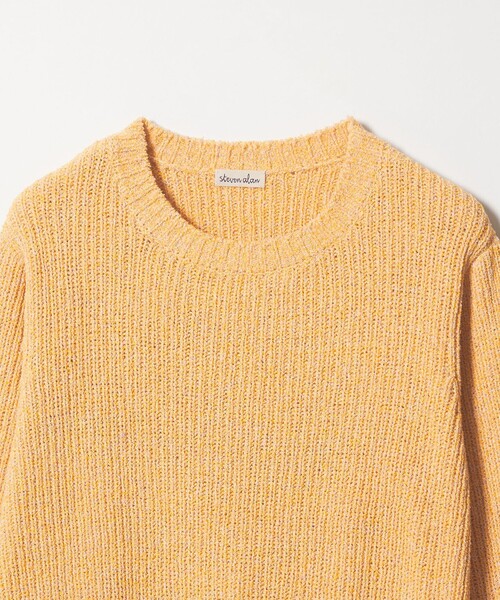 Steven Alan(スティーブンアラン)の「<Steven Alan>ブークレヤーン ニット プルオーバー(ニット/セーター・レディース・ターコイズブルー/イエロー・FREE)」の20枚目の写真