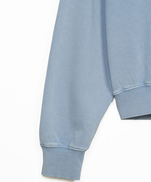 FDR(エフディーアール)の「Pigment Washed Disk Logo Crewneck Blue(スウェット・メンズ・その他・M/L/S)」の4枚目の写真