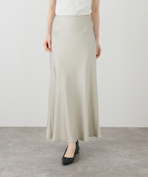 La TOTALITE（ラトータリテ）の「【洗える】サテンマーメイドスカート（スカート）」