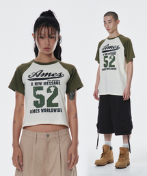52 LOGO RAGLAN TEE KHAKI