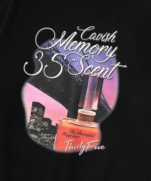 Cavish(カビシ)の「MEMORY 35SCENT SWEATSHIRT BLACK(CV2DFUM447B)(スウェット・レディース・ブラック・S/M/L)」の4枚目の写真