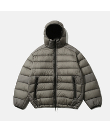 MOIF（モイフ）の「[AW25] HELIUM HOODED DOWN JACKET / SHEER OLIVE（ダウンジャケット/コート）」