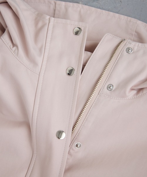 VIS(ビス)の「ウエストマークナイロンジャケット(ナイロンジャケット・レディース・オフホワイト/ピンク/ベージュ/ネイビー・FREE)」の11枚目の写真