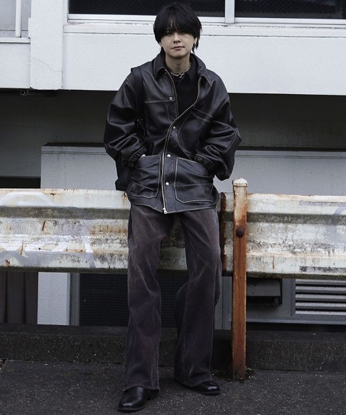 LIDNM（リドム）の「SUNBURN AGED CORDUROY PANTS（その他パンツ・メンズ・グレー系その他2・SMALL）」の17枚目の写真