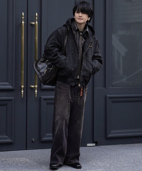 LIDNM（リドム）の「SUNBURN AGED CORDUROY PANTS（その他パンツ・メンズ・グレー系その他2・SMALL）」の18枚目の写真