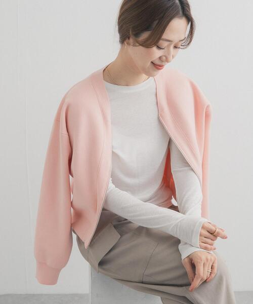 URBAN RESEARCH DOORS（アーバンリサーチドアーズ）の「リネン混シアーロングスリーブTシャツ（Tシャツ/カットソー・レディース・オフホワイト/ホワイト系その他・FREE）」の4枚目の写真