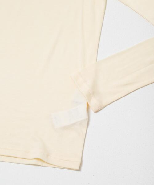 URBAN RESEARCH DOORS（アーバンリサーチドアーズ）の「リネン混シアーロングスリーブTシャツ（Tシャツ/カットソー・レディース・オフホワイト/ホワイト系その他・FREE）」の21枚目の写真