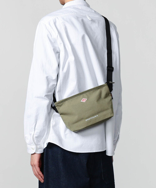 DANTON（ダントン）の「DANTON | コーデュラナイロン ショルダーバッグ MONTSOURIS UNISEX（ショルダーバッグ・レディース・ブラック/オレンジ/ダークグレー/グレイッシュベージュ・-）」の11枚目の写真