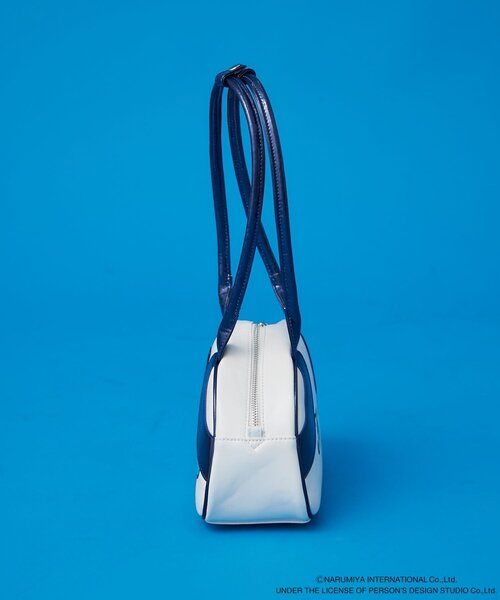 w closet（ダブルクローゼット）の「【ANGEL BLUE】ナカムラくんボストンバッグ（ボストンバッグ・レディース・ピンク/サックスブルー・FREE）」の3枚目の写真