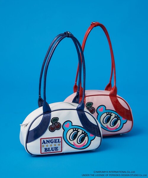 w closet（ダブルクローゼット）の「【ANGEL BLUE】ナカムラくんボストンバッグ（ボストンバッグ・レディース・ピンク/サックスブルー・FREE）」の14枚目の写真