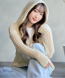 DAESE TOKYO（デセトウキョウ）の「『DAESE TOKYO/デセトウキョウ』メッシュニットパーカー（パーカー）」