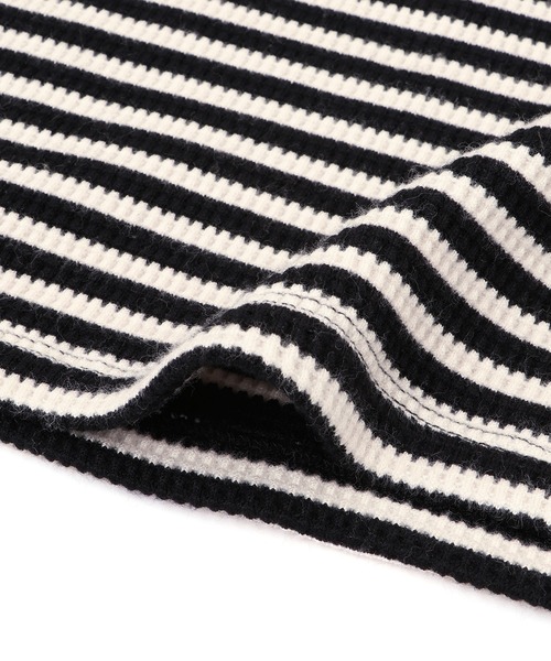 ADAM ET ROPE'(アダムエロペ)の「【WEB限定】ツイストビスチェドッキングプルオーバー(Tシャツ/カットソー・レディース・チャコールグレー/ブラック系その他/ホワイト系その他・FREE)」の22枚目の写真