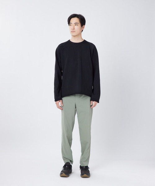 Snow Peak(スノーピーク)の「Snow Peak / Water-Repellent Knit Pullover 撥水 ニットプルオーバー(ニット/セーター・メンズ・ブルー/ブラック/ダークオリーブ・M/L/XL/S)」の6枚目の写真