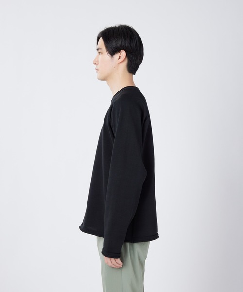 Snow Peak(スノーピーク)の「Snow Peak / Water-Repellent Knit Pullover 撥水 ニットプルオーバー(ニット/セーター・メンズ・ブルー/ブラック/ダークオリーブ・M/L/XL/S)」の8枚目の写真