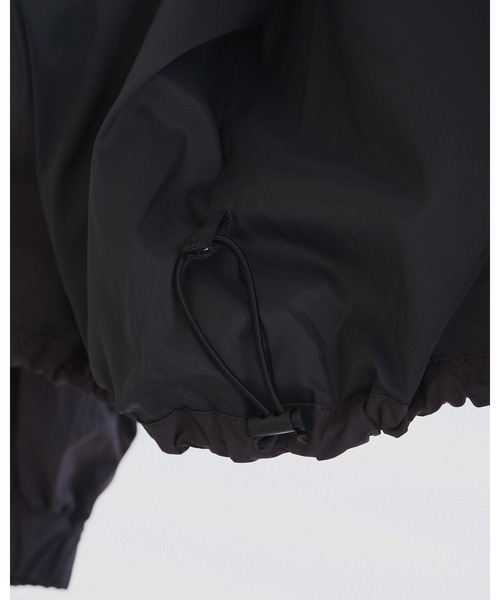 anuke（アンヌーク）の「Nylon Track Blouzon（ブルゾン・レディース・ネイビー/チャコールグレー・FREE）」の18枚目の写真