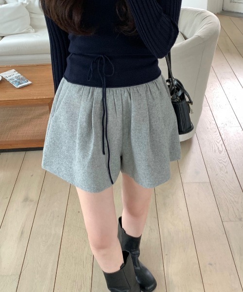 FREE STYLISTS(フリー スタイリスト)の「YUGA_YGMC Korean-style ribbed knit and tight vest set(ニット/セーター・レディース・ベビーピンク/オフホワイト/ネイビー・FREE)」の19枚目の写真