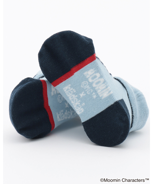 kladskap（クレードスコープ）の「【MOOMIN】ムーミンパパ カップソックス（ベビーシューズ/ベビーソックス・キッズ・ネイビー/グレー・F）」の7枚目の写真