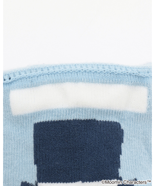 kladskap（クレードスコープ）の「【MOOMIN】ムーミンパパ カップソックス（ベビーシューズ/ベビーソックス・キッズ・ネイビー/グレー・F）」の3枚目の写真