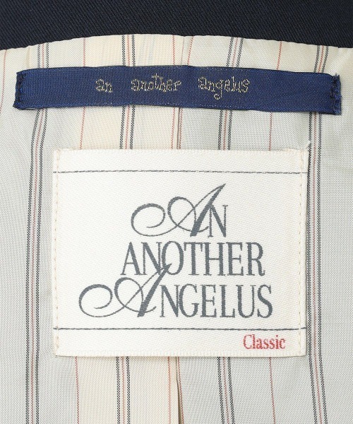 an another angelus（アンアナザーアンジェラス）の「ゴールド釦ダブルジャケット/fint フィント（その他アウター・レディース・ネイビー・2/1）」の9枚目の写真