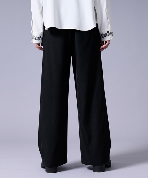 Ellno Loset(エルノロゼット)の「カーブラインパンツ(スラックス・メンズ・ブラック/アイボリー・X-SMALL/MEDIUM/LARGE/SMALL)」の20枚目の写真