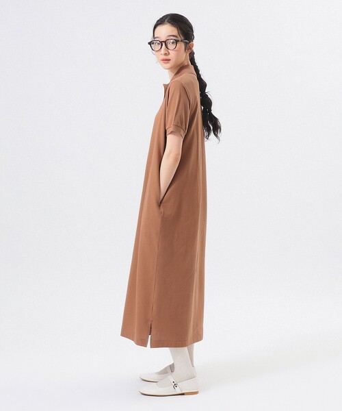 LACOSTE（ラコステ）の「【別注】LACOSTE / ポロ ワンピース（ワンピース・レディース・ネイビー/ブラウン系その他/ブラック・38/36/34）」の9枚目の写真