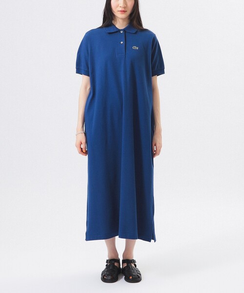 LACOSTE（ラコステ）の「【別注】LACOSTE / ポロ ワンピース（ワンピース・レディース・ネイビー/ブラウン系その他/ブラック・38/36/34）」の20枚目の写真