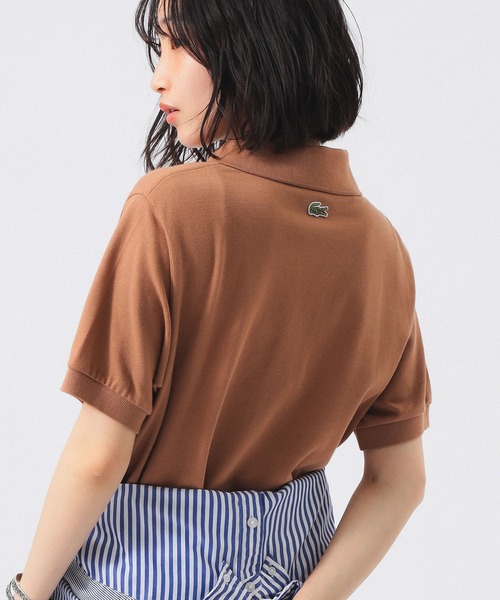 LACOSTE（ラコステ）の「【別注】LACOSTE / ポロ ワンピース（ワンピース・レディース・ネイビー/ブラウン系その他/ブラック・38/36/34）」の5枚目の写真