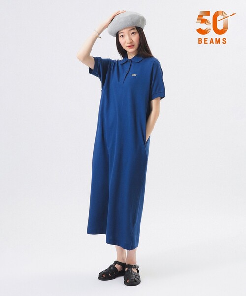LACOSTE（ラコステ）の「【別注】LACOSTE / ポロ ワンピース（ワンピース・レディース・ネイビー/ブラウン系その他/ブラック・38/36/34）」の12枚目の写真