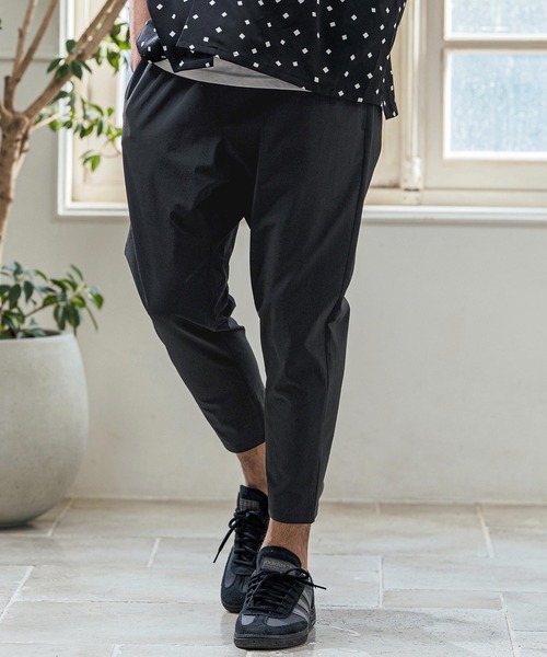 Magine(マージン)の「mp14659- Nylon Stretch Easy Tapered Pants イージーテーパードパンツ(MGN-261-020)(その他パンツ・メンズ・チャコール/オリーブ/ブラック・48/46/44)」の4枚目の写真