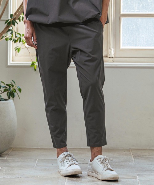 Magine(マージン)の「mp14659- Nylon Stretch Easy Tapered Pants イージーテーパードパンツ(MGN-261-020)(その他パンツ・メンズ・チャコール/オリーブ/ブラック・48/46/44)」の12枚目の写真