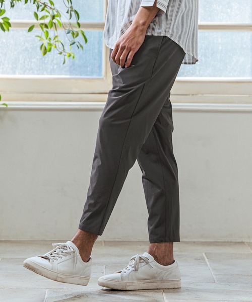 Magine(マージン)の「mp14659- Nylon Stretch Easy Tapered Pants イージーテーパードパンツ(MGN-261-020)(その他パンツ・メンズ・チャコール/オリーブ/ブラック・48/46/44)」の13枚目の写真
